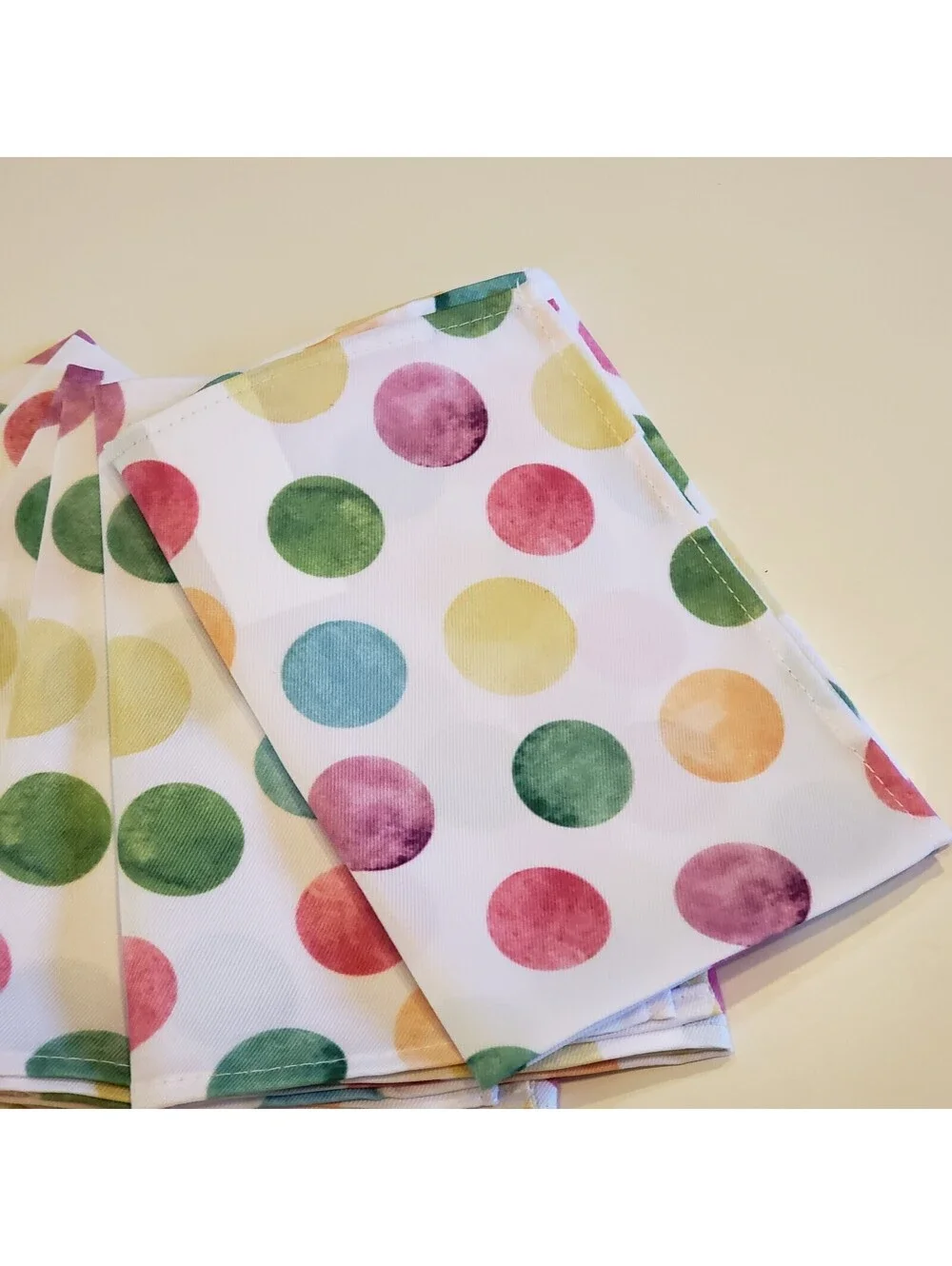 Polka Dot Napkins QTY 6 15x15